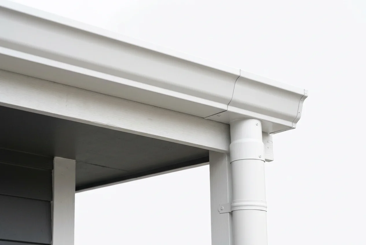 Seamless aluminum K-style gutter system